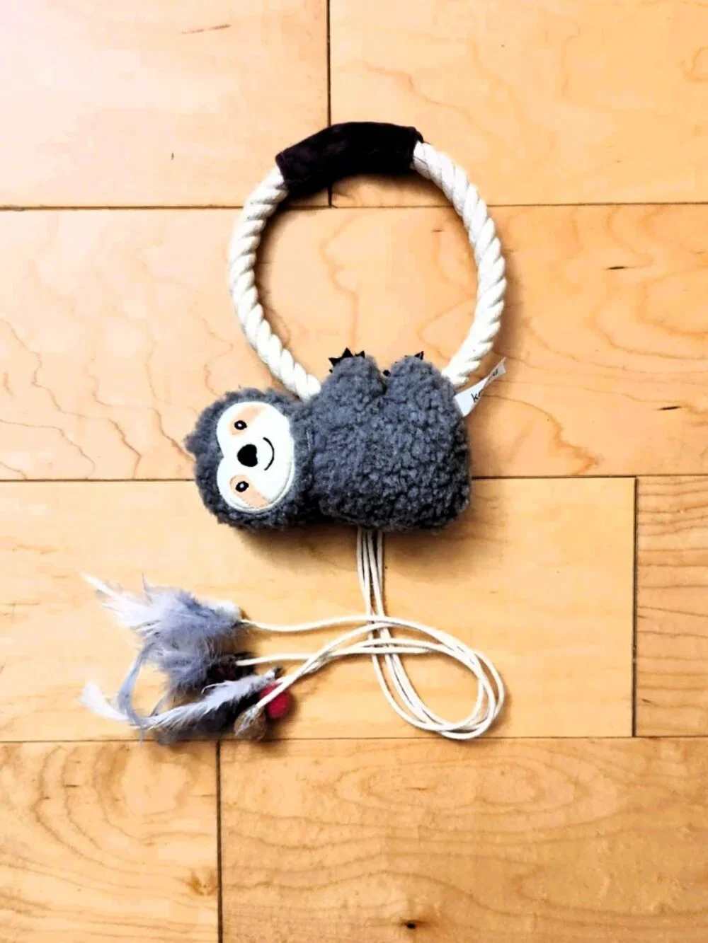 😺 Cat's Toys Balls Mice Fur String with Fur Ball Pets Play Interactive Toys NEW
